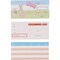 150 Sheets Fake Checkbook for Kids Learning with Pretend Deposit Slip and Check Register for Play School Supplies, Dogs Themed, Ages 3-14